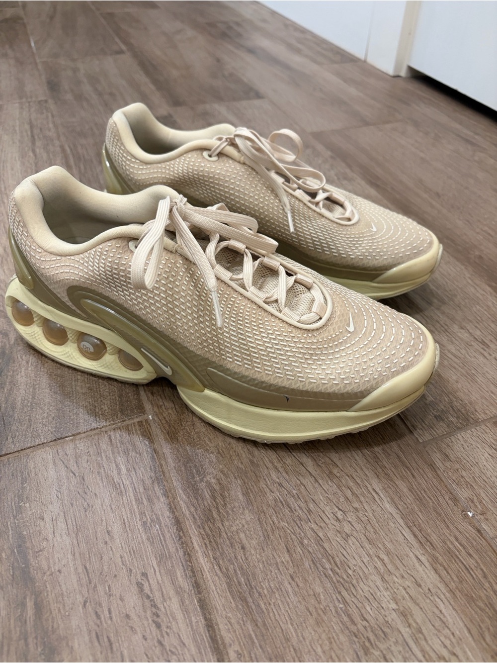 Nike Air Max Dn Women's Lt Khaki/Fossil-Team Gold Athletic Sneakers